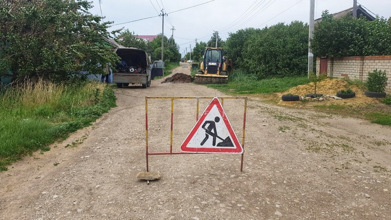 Водоканал сегодня устранил течь в районе улицы Пролетарская.