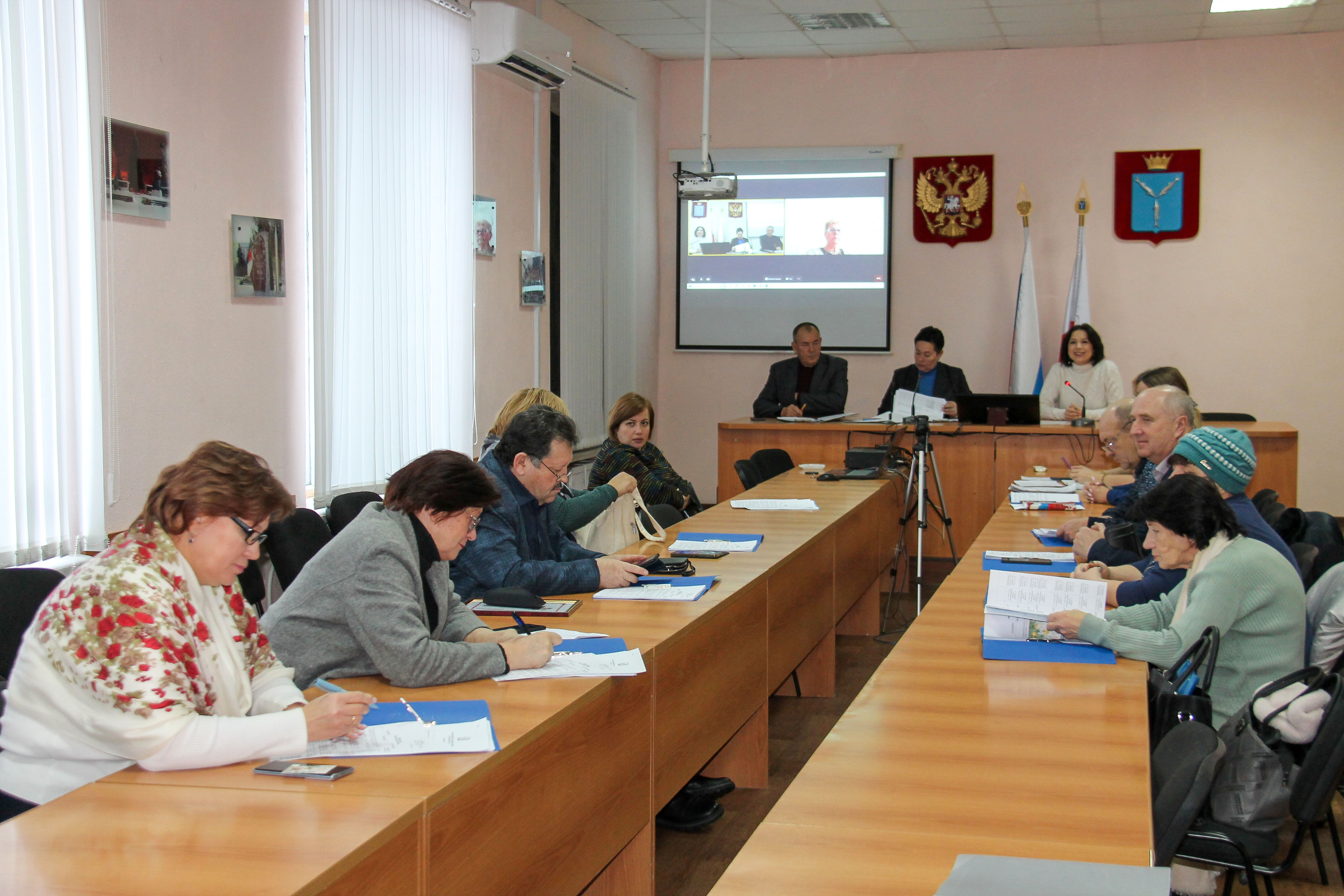 В Красноармейске прошло заседание заседание районного Собрания.