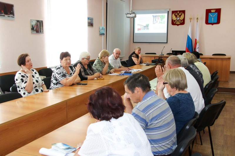 Расширенное заседание общественного Совета КМР и бюро Совета Красноармейской районной Ветеранской организации.