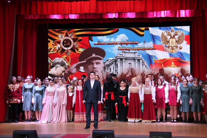 В Красноармейске прошёл праздничный концерт.