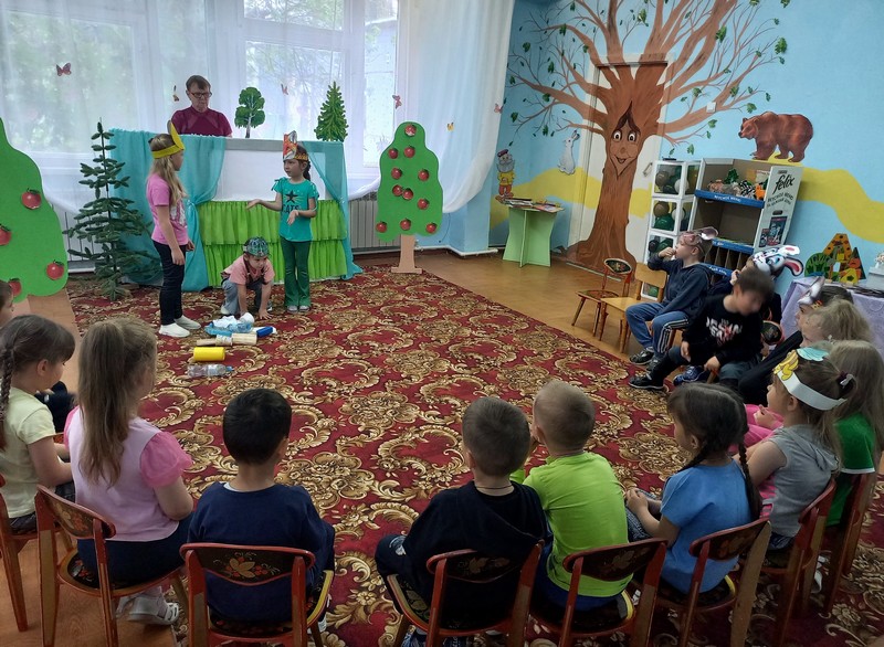 Сказка &quot;Колобок&quot; на экологический лад.