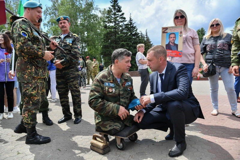 Роман Бусаргин: Подвиг наших воинов никогда не будет забыт.