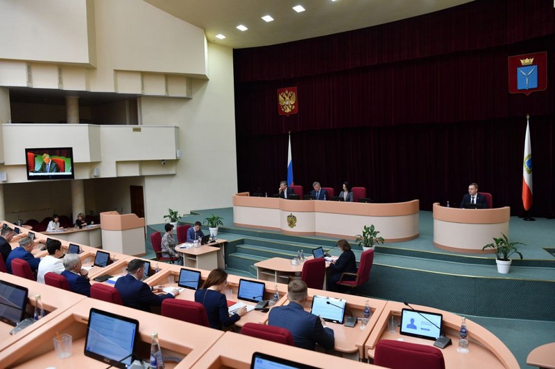Роман Бусаргин: в рамках заседания областной думы приняты поправки в бюджет, предложенные правительством региона.