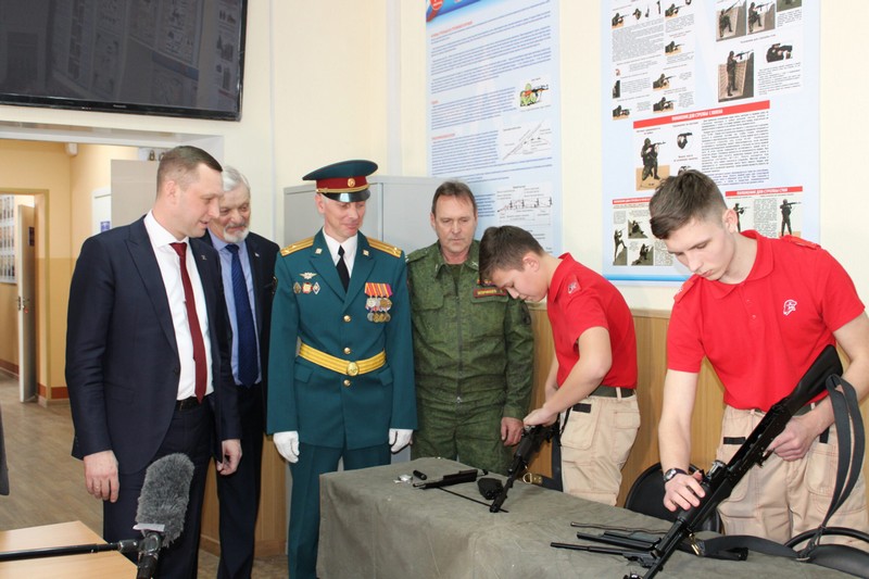 Юноши Красноармейского района будут участвовать в учебных сборах по основам военной службы.
