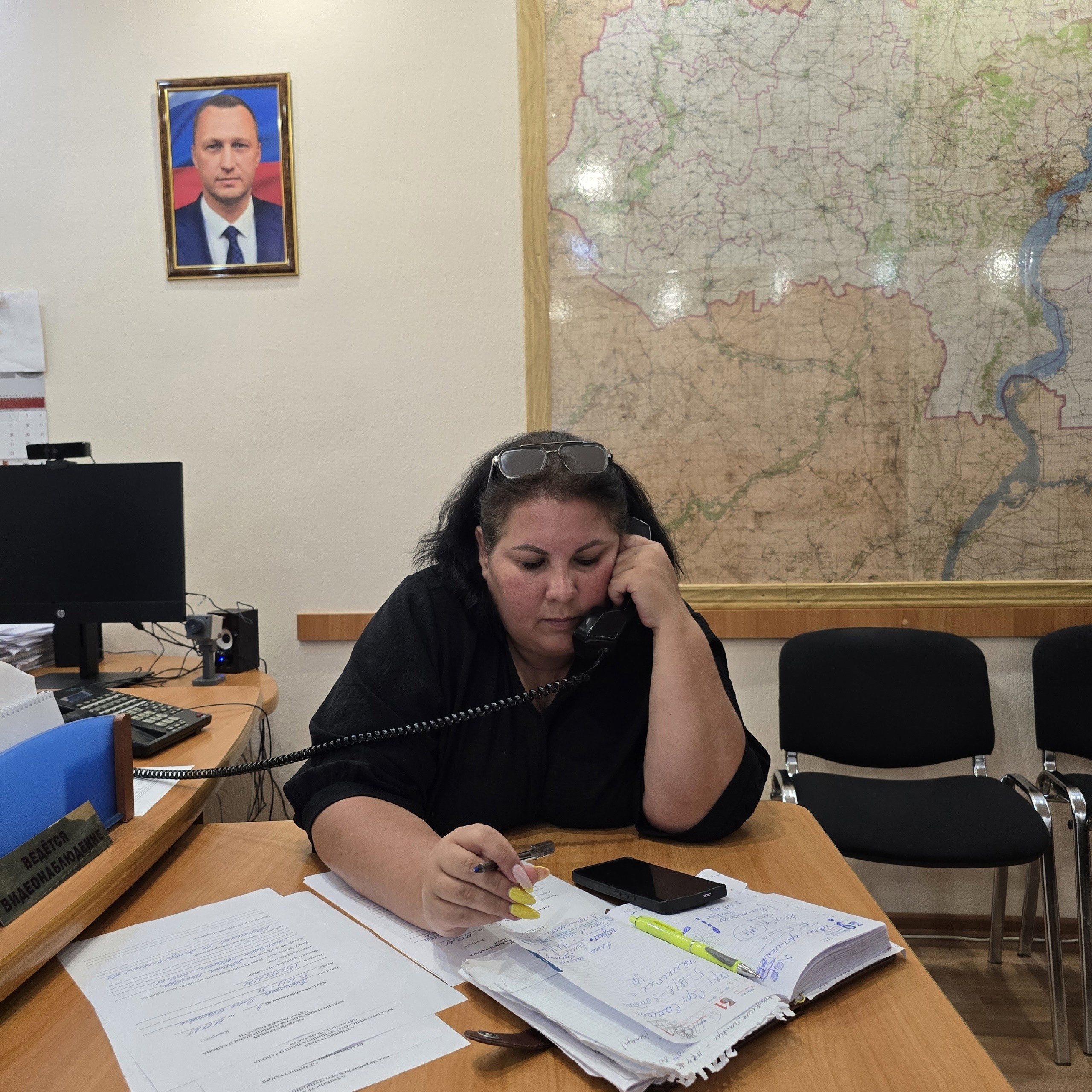 В районной администрации по телефону 88455021309 проводится &quot;Горячая линия&quot;.