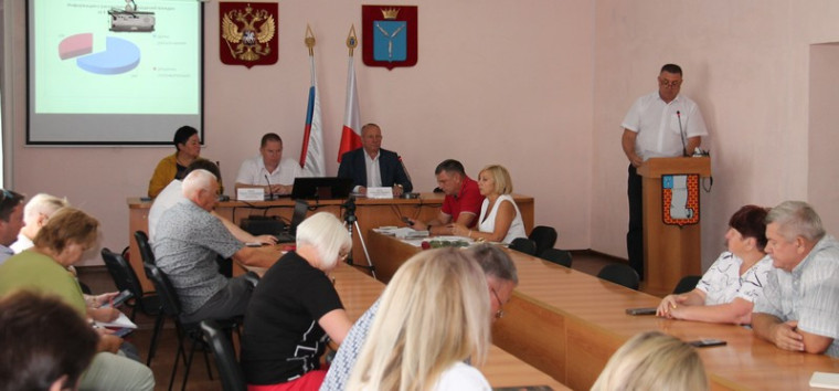 В зале заседаний районной администрации под председательством главы района Александра Зотова прошло собрание постоянно действующего совещания с участием руководителей учреждений.. В зале заседаний районной администрации под председательством главы района Александра Зотова прошло собрание постоянно действующего совещания с участием руководителей учреждений..
